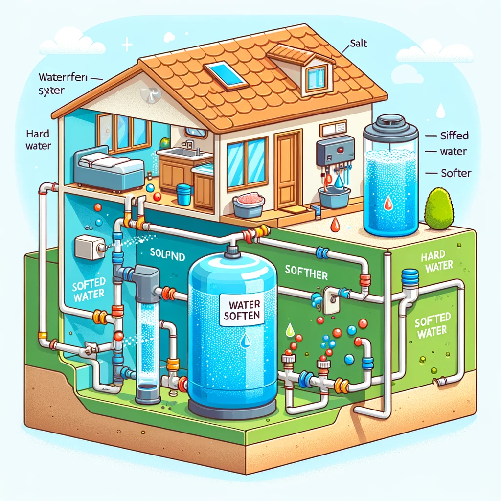 how a water softener works